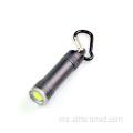 COB LED Keychain Lampu Kunci Carabiner untuk Berkhemah